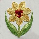 June Flower. Embroider project by Coricrafts - 06.01.2024