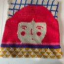 Mi proyecto del curso: Tapestry: técnica de crochet para dibujar con hilos. Un projet de Création d'accessoires, Création de motifs, Art textile, DIY, Crochet , et Design textile de ineabelle_montes - 02.06.2024