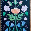 My project for course: Introduction to Floral Illustration with Acrylic. Traditional illustration, Fine Arts, Painting, Drawing, Acr, lic Painting, and Botanical Illustration project by Anna Lau - 05.27.2024