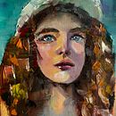 My project for course: Contemporary Oil Portraiture. Traditional illustration, Fine Arts, Painting, and Oil Painting project by Mallory Durrick - 06.02.2024