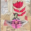 Mi proyecto del curso: Técnicas de bordado experimental sobre papel. Fine Arts, Collage, Embroider, and Textile Design project by Marina Storti - 06.02.2024