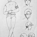 Il mio progetto del corso: L'arte dei manga: disegna personaggi unici. Un proyecto de Diseño de personajes, Dibujo a lápiz, Dibujo, Ilustración con tinta y Manga de Elena Chesini - 03.06.2024