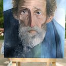 My project for course: Contemporary Oil Portraiture. Een project van Traditionele illustratie,  Beeldende kunst, Schilderij y  Olieverfschilderij van raflyo - 02.06.2024