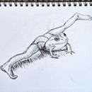 My project for course: Surrealistic Fineliner Illustration. Un projet de Illustration traditionnelle, Dessin au cra, on, Dessin, Dessin réaliste, Dessin artistique et Illustration à l'encre de rosie.birks - 04.06.2024