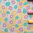 My project for course: Botanical Patterns in a Sketchbook: Conquer the Blank Page. Ilustração tradicional, Pattern Design, Ilustração botânica, e Sketchbook projeto de tvasilenko - 04.06.2024