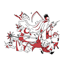 My project for course: Character Exploration for Expressive Illustration. Un projet de Illustration traditionnelle, Conception de personnages, Dessin et Illustration numérique de Valentyna Pyroh - 23.12.2023
