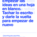 Mi proyecto del curso: Copywriting para copywriters. Un proyecto de Publicidad, Cop, writing, Stor, telling y Comunicación de Santiago Ramírez Bejarano - 05.06.2024