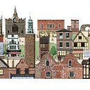 Norwich. Un proyecto de Ilustración tradicional, Arquitectura e Ilustración digital de Zoë Barker - 02.06.2024