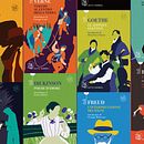 Passepartout. Editorial Design, and Digital Illustration project by Enrico Albisetti - 06.07.2024