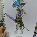 My project for course: Fantasy Character Design in Procreate . % josueoteropedraza tarafından hazırlanan Geleneksel illüstras, on, Ve Karakter Tasarımı projesi - 06.07.2024