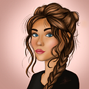 Mi proyecto del curso: Retrato de personajes femeninos con Procreate. Projekt z dziedziny Trad, c, jna ilustracja, Ilustracja c, frowa, R, sunek c i frow użytkownika Lourdes - 08.06.2024