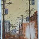 Mi proyecto del curso: Pintura expresiva con acuarela: crea ilustraciones cautivadoras. Fine Arts, Painting, and Watercolor Painting project by Mariela Ambrosis - 06.10.2024
