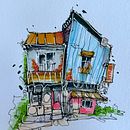 Another trial . Sketching project by Tram - 06.09.2024
