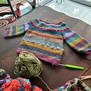My project for course: Garment and Pattern Design with Top-Down Crochet Ein Projekt aus dem Bereich Erweiterungsentwicklung, Modedesign, Weben, DIY und Crochet von monicafuganti - 10.06.2024