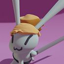 Lapin ninja !. Traditional illustration, Character Design, Digital Illustration, 3D Modeling, and Manga project by tosh_beaumann - 06.10.2024