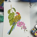Mi proyecto del curso: Acuarelas: arte realista de aves y naturaleza. Fine Arts, Pencil Drawing, Drawing, Watercolor Painting, Realistic Drawing, and Naturalistic Illustration project by Juancarlos Londono - 06.11.2024