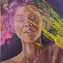 Mi proyecto del curso: Técnicas experimentales de retrato al óleo. Artes plásticas, Pintura, e Pintura a óleo projeto de Yohandy Manuel Iglesias Martinez - 11.06.2024