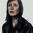Mi proyecto del curso: Retrato ilustrado con Procreate. Un proyecto de Ilustración tradicional, Ilustración vectorial, Ilustración digital y Dibujo de Retrato de Lourdes Diaz - 12.06.2024
