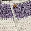 Mi proyecto del curso: Top-down: prendas a crochet de una sola pieza. Fashion Design, Fiber Arts, DIY, Crochet, and Textile Design project by Michelle Montoya Duque - 06.13.2024