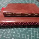 Mi proyecto del curso: Encuadernación con técnicas de costuras expuesta. Projekt z dziedziny Craft,  Sztuki piękne, Papercraft,  Sz, cie,  Introligatorstwo i DIY użytkownika Josué Hernández - 13.06.2024