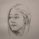 Portrait Sketching Project. Un projet de Esquisse , Dessin, Dessin de portrait, Dessin artistique , et Carnet de croquis de joannalin - 13.06.2024