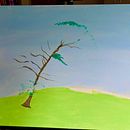 My project for course: Acrylic Painting Step by Step: Create Incredible Landscapes. Un proyecto de Ilustración tradicional, Pintura, Pintura acrílica y Sketchbook de joywiltenburg - 14.06.2024