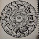 Mi proyecto del curso: Zentangle y mandalas: dibuja patrones armónicos. Un projet de Peinture, Dessin, Peinture acr, lique , et Créativité avec les enfants de Patricia Gaviria - 13.06.2024