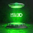 Megacadd3D . Publicidade, 3D, Br, ing e Identidade, e Design gráfico projeto de María Teresa Salas - 24.01.2024