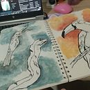 Mi proyecto del curso: Sketching diario como inspiración creativa. Een project van Traditionele illustratie,  Schetsen,  Creativiteit,  Tekening y Sketchbook van Darly Vanessa Garcia - 17.06.2024