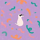 From Pup to Star. Projekt z dziedziny Trad, c, jna ilustracja,  Motion graphics,  Animacja, Animacje 2D, Ilustracja c, frowa i Animowana Ilustracja użytkownika Brenda Rojas - 17.06.2024