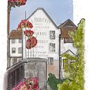 My project for course: Expressive Architectural Sketching with Colored Markers via Procreate.. Un progetto di Bozzetti, Disegno, Illustrazione architettonica, Sketchbook e Illustrazione con inchiostro di ddm777 - 02.07.2022