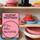 gustaf westman, lisbon pop-up . Desain, Pencitraan Merek, Identitas, Desain Grafis, Desain Logo, Dan Desain Tipografi proyek oleh joana tavares - 06.19.2024