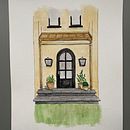 Meu projeto do curso: Ilustração urbana com aquarela: retrate sua cidade . Pictura, Desen, Pictură în acuarelă & Ilustrație arhitecturală de bxhb7ddhpg - 06.16.2024