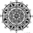 Meu projeto do curso: A arte de desenhar mandalas: crie padrões geométricos. Desenho e Ilustração com tinta projeto de Mara Alexandra Coimbra Mendes dos Anjos Fernandes - 01.06.2024