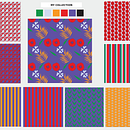 My project for course: Fundamentals of Pattern Design. Un projet de Design , Illustration traditionnelle, Design graphique , et Création de motifs de nezbul - 20.06.2024