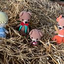 Mi proyecto del curso: Amigurumis: tejido de marionetas de dedo a crochet. Projekt z dziedziny Sz, dełkowanie, Amigurumi, Wzornictwo tekst i liów użytkownika Martha Campuzano-Otero - 21.06.2024