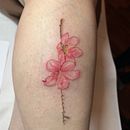 My project for course: Color Techniques for Tattoos. Un progetto di Illustrazione tradizionale, Disegno, Illustrazione digitale, Design di tatuaggi e Disegno digitale di Margherita Tonini - 28.04.2024