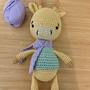 My project for course: Crocheting Amigurumi Animals for Beginners. Un progetto di Artigianato, Design di giocattoli, Uncinetto, Amigurumi e Textile Design di fern98 - 31.05.2024
