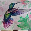 Mi proyecto del curso: Técnicas experimentales de acuarela para principiantes. Un projet de Illustration traditionnelle, Beaux Arts, Aquarelle et Illustration naturaliste de María Pérez - 24.06.2024