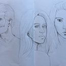 Mon projet du cours : Carnet de portraits : explorez le visage humain . % Claire R tarafından hazırlanan Eskiz çizimi, Çizim, Portre Çizimi, Sanatsal Çizim, Ve Eskiz defteri projesi - 06.25.2024