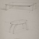 Mi proyecto del curso: Diseño de mobiliario moderno personalizado. Design, Furniture Design, Making, Industrial Design, and Product Design project by Abigail Adle - 06.25.2024