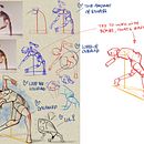 Draw overs from my course: Drawing the Human Figure & Expressive Poses. Un proyecto de Dibujo y Dibujo anatómico de Alexander Steenhorst - 26.06.2024