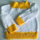 Meu projeto do curso: Tricô para roupas com mangas raglan e técnica top-down. Un projet de DIY, Tricot , et Design textile de Shirlei Álvares Perez Antonelli - 26.06.2024