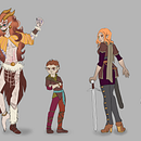 Mi proyecto del curso: Introducción al diseño de personajes para animación y videojuegos. Un proyecto de Ilustración tradicional, Animación, Diseño de personajes, Videojuegos y Diseño de videojuegos de Arianna Feris Jorge - 26.05.2024