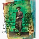 Mój projekt z kursu: Kolaż artystyczny technikami mieszanymi  . Projekt z dziedziny  Kolaż, Ilustracja c, frowa, Ilustracja w i dawnicza użytkownika Agnieszka Janowska - 27.06.2024