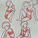 My project for course: Drawing the Human Figure & Expressive Poses. Projekt z dziedziny  Sztuki piękne, Sketching,  R, sunek, Sketchbook, R i sunek anatomiczn użytkownika Begoña Medina - 28.06.2024