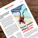 Editorial Illustration - News Magazine Article. Animação, Animação 2D, Ilustração digital, Pintura digital e Ilustração editorial projeto de Andrew Maldonado - 28.06.2024