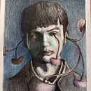 Il mio progetto del corso: Ritratto creativo in chiaroscuro con matita. Traditional illustration, Pencil Drawing, Portrait Drawing, Artistic Drawing, and Colored Pencil Drawing project by ludovicomuroni - 06.28.2024