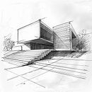 Illustration / Sketches / Architecture. Projekt z dziedziny Tradycyjna ilustracja użytkownika Daniel Secret - 29.06.2024