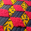 My project for course: Punch Needle XL Embroidery. Un proyecto de Bordado, Decoración de interiores, Punch needle y Diseño textil de vzs - 30.06.2024